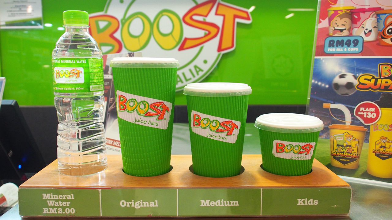 Boost Juice Bars @ Boost Juice Bars - Malaysia Food & Restaurant Reviews